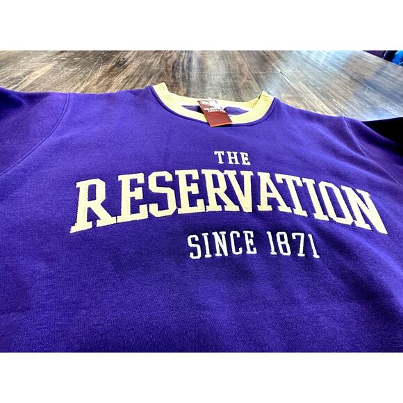 NWT!! GILBERT HALL "THE RESERVATION since 1871"‎ ,Size M ,Collegiate - Picture 2 of 8